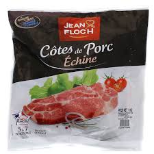 Porc cotes echine 1kg j floch